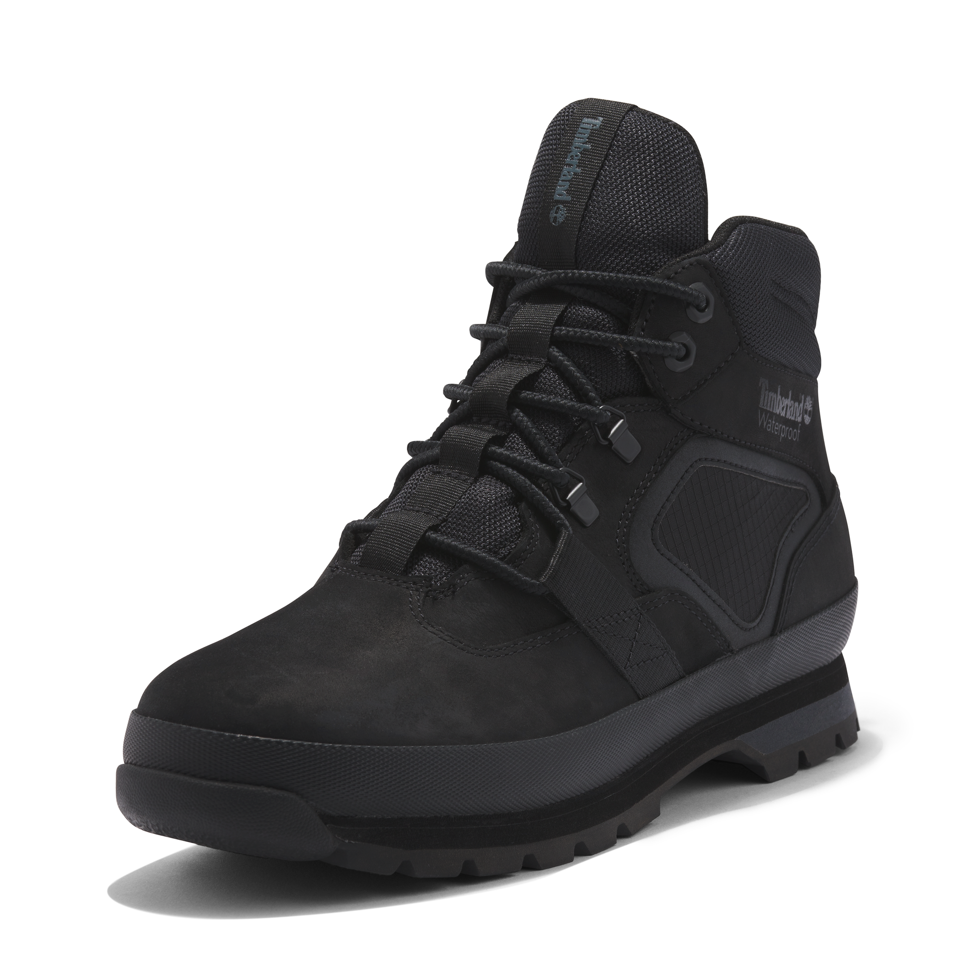 Bota para hombre Euro Hiker Mid Black Nubuck – Outdoor Adventure
