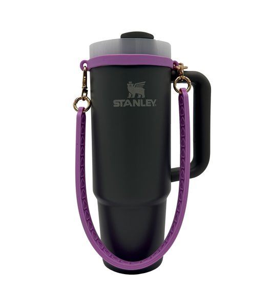 Correa para botella de silicon Morado