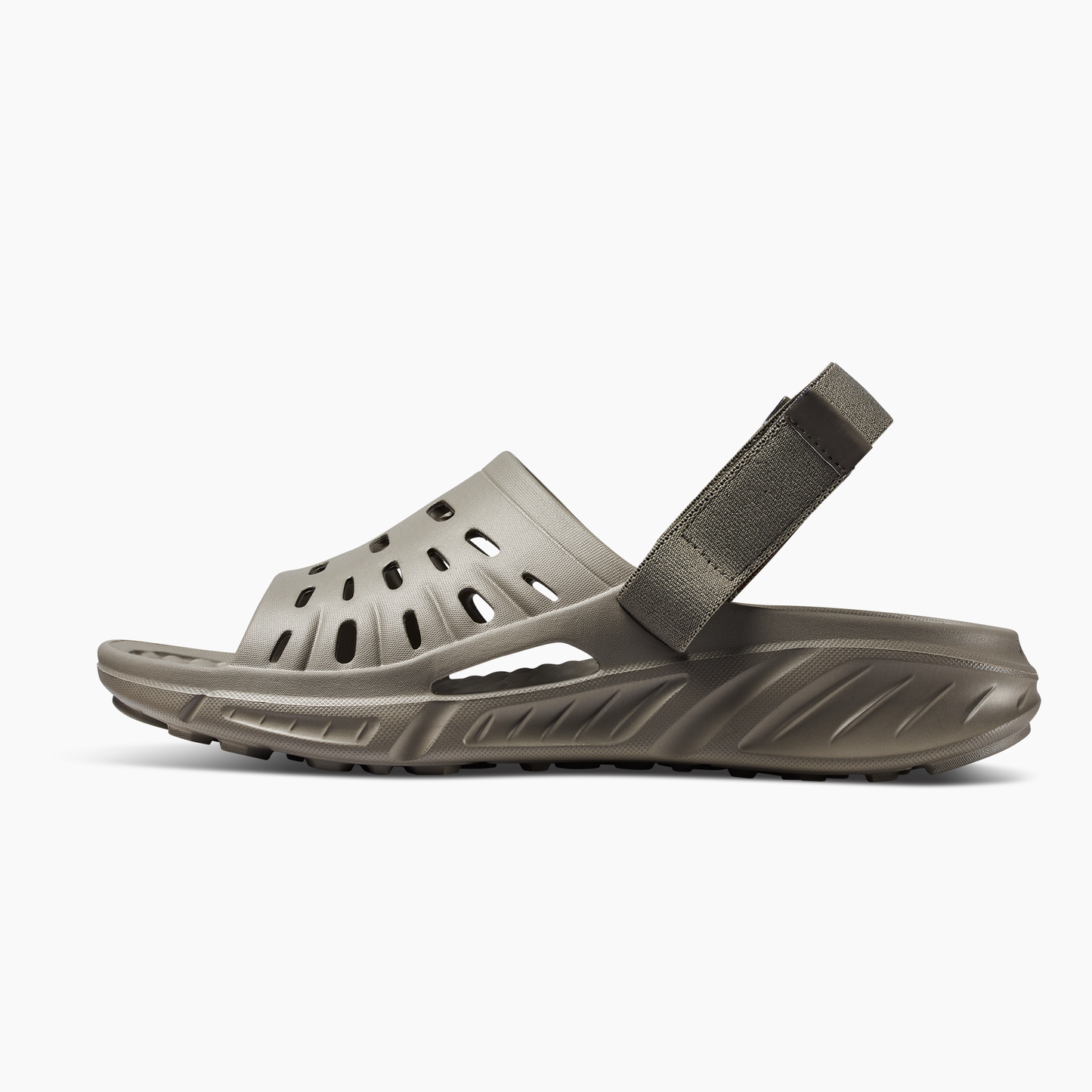 Sandalia Unisex Joybees Trekking Slide - Grey Green
