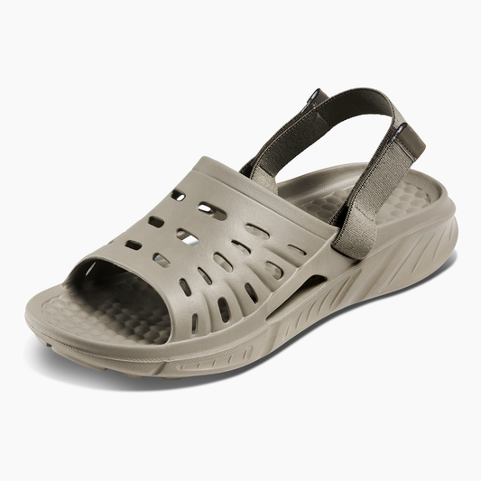 Sandalia Unisex Joybees Trekking Slide - Grey Green