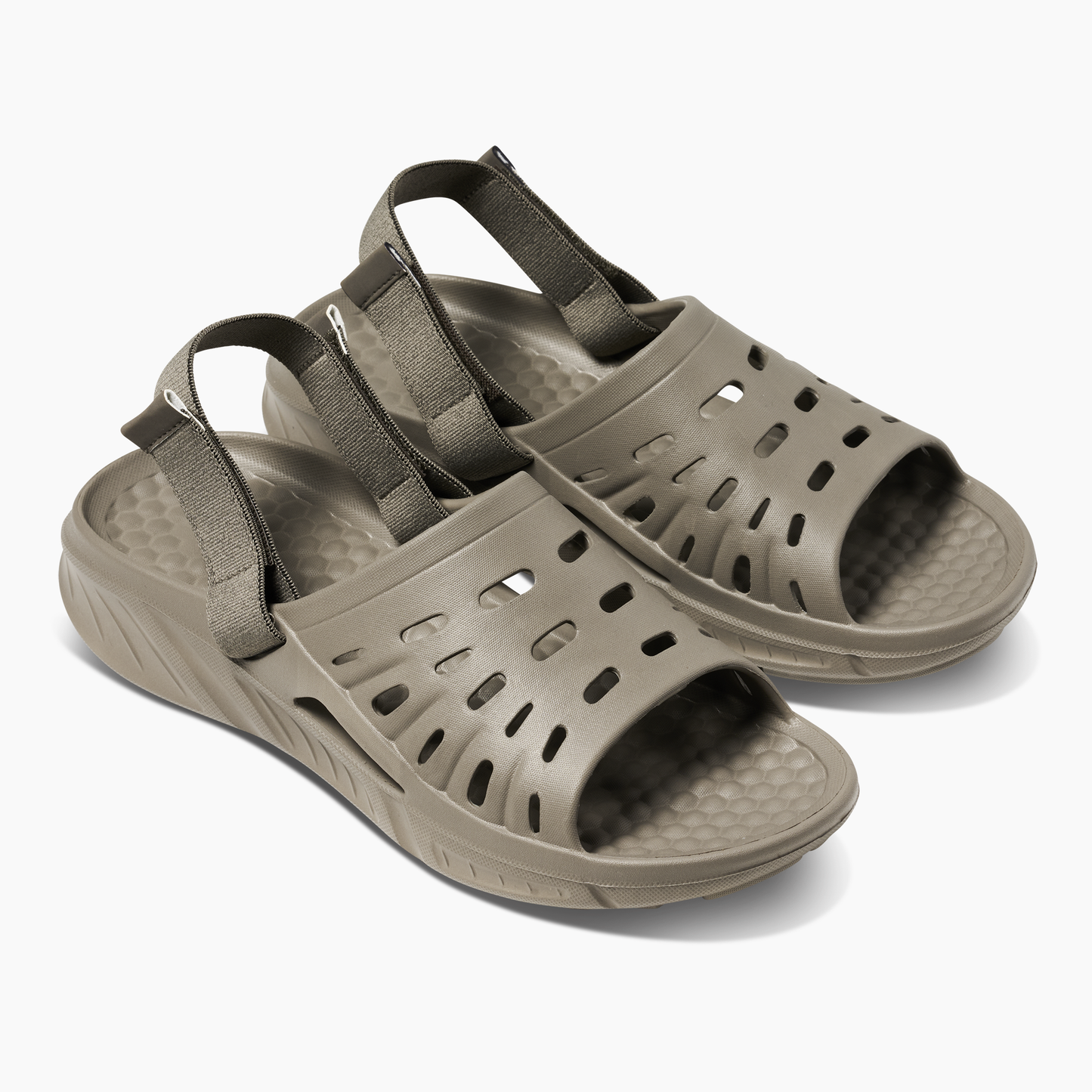 Sandalia Unisex Joybees Trekking Slide - Grey Green
