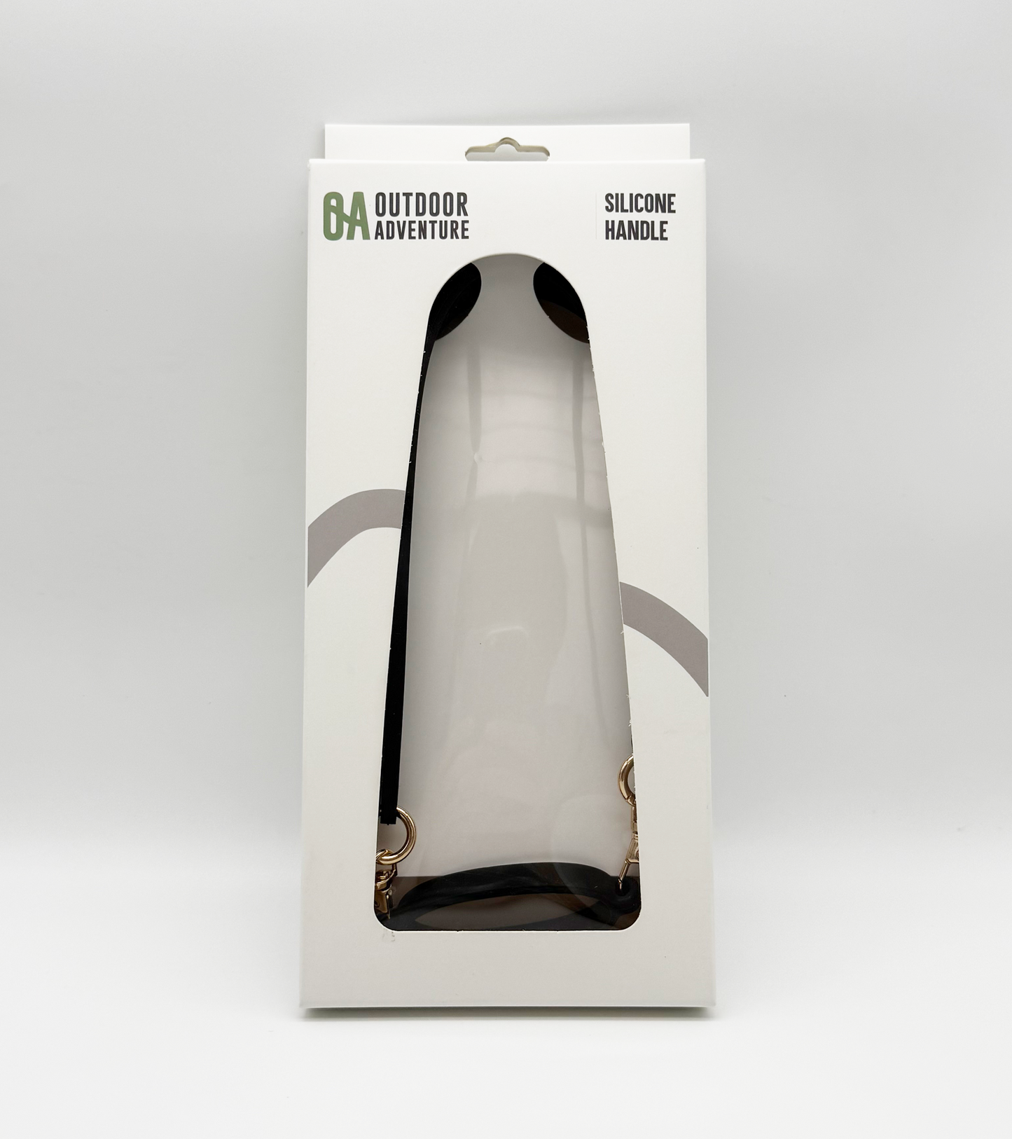 Correa para botella de silicon Negro