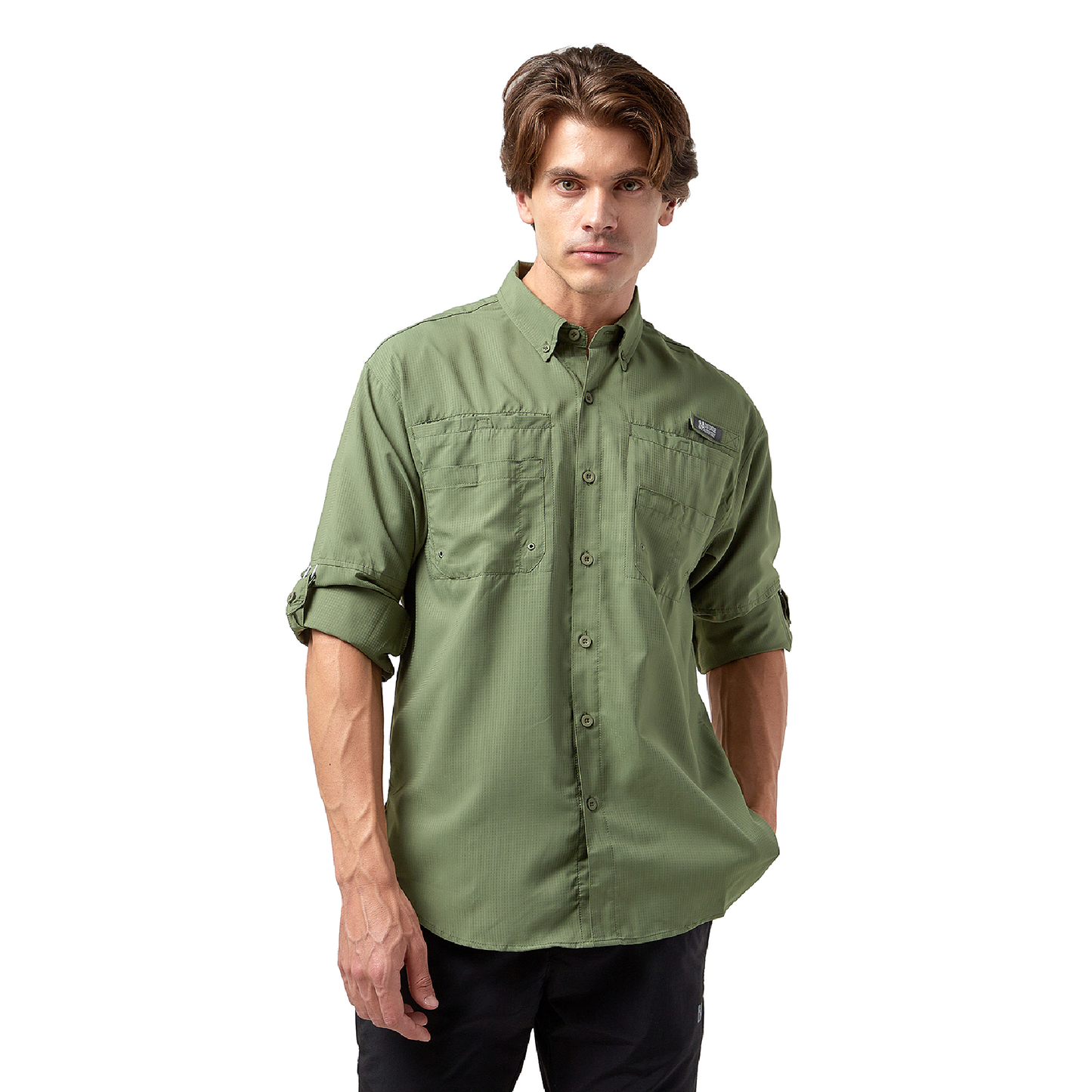 CAMISA DE HOMBRE SAMARA VERDE / OUTDOOR ADVENTURE