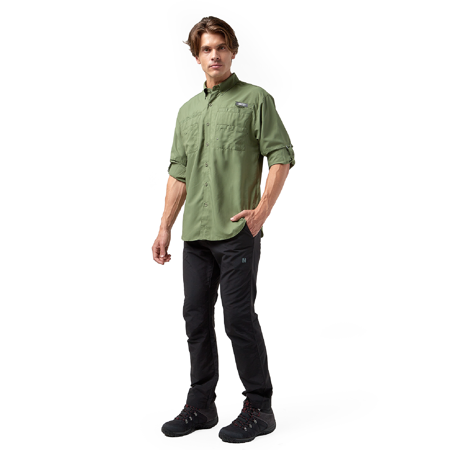 CAMISA DE HOMBRE SAMARA VERDE / OUTDOOR ADVENTURE
