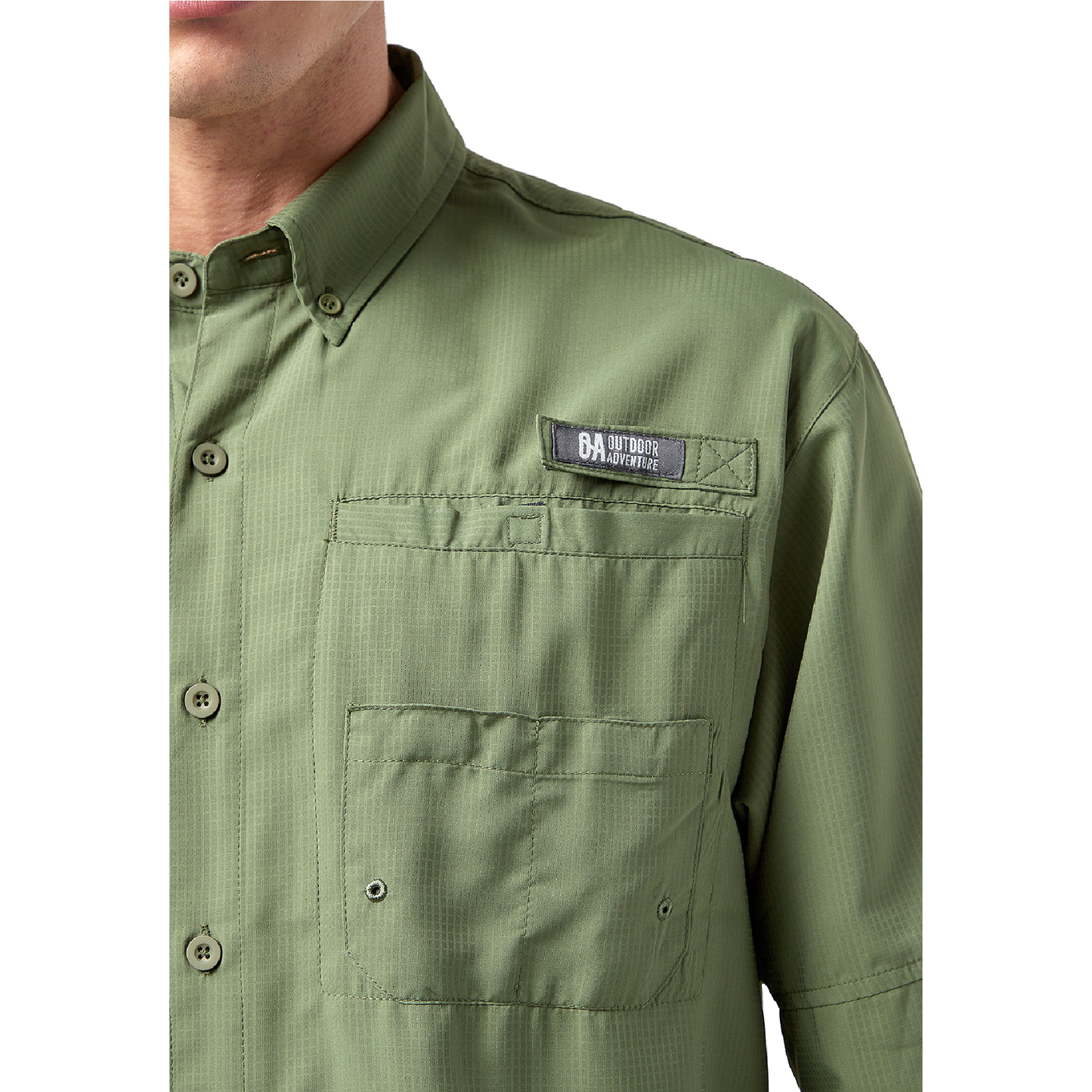 CAMISA DE HOMBRE SAMARA VERDE / OUTDOOR ADVENTURE