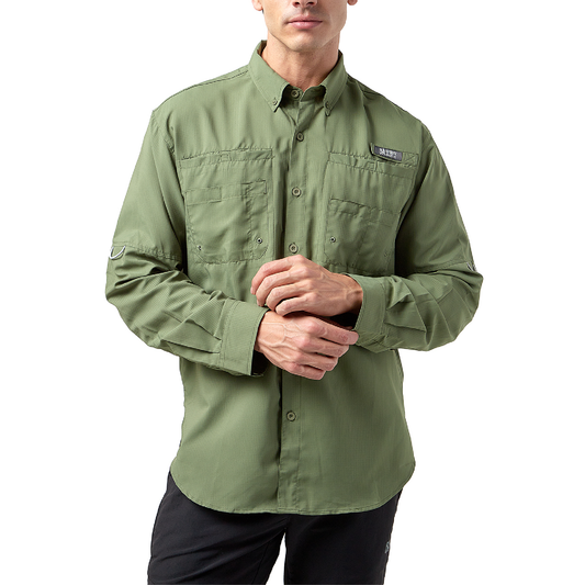 CAMISA DE HOMBRE SAMARA VERDE / OUTDOOR ADVENTURE