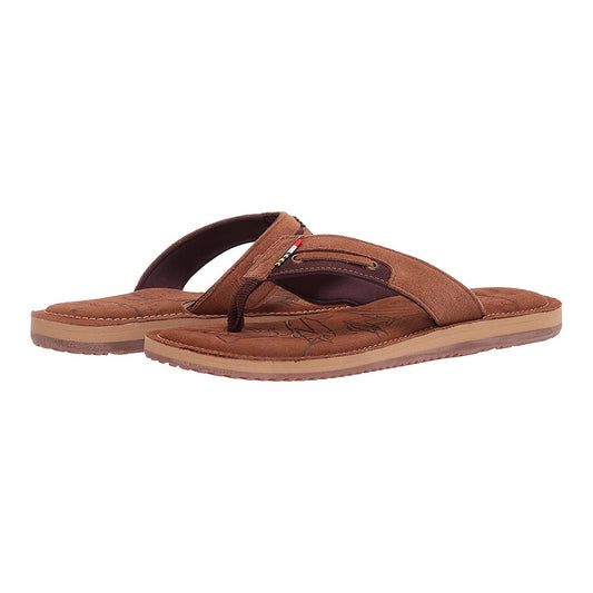 SANDALIA PARA HOMBRE SANTIAGO MARLIN - CAFÉ
