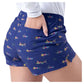 SHORT PARA MUJER GUY HARVEY WILD LIFE - ESTATE BLUE#ESTATE BLUE
