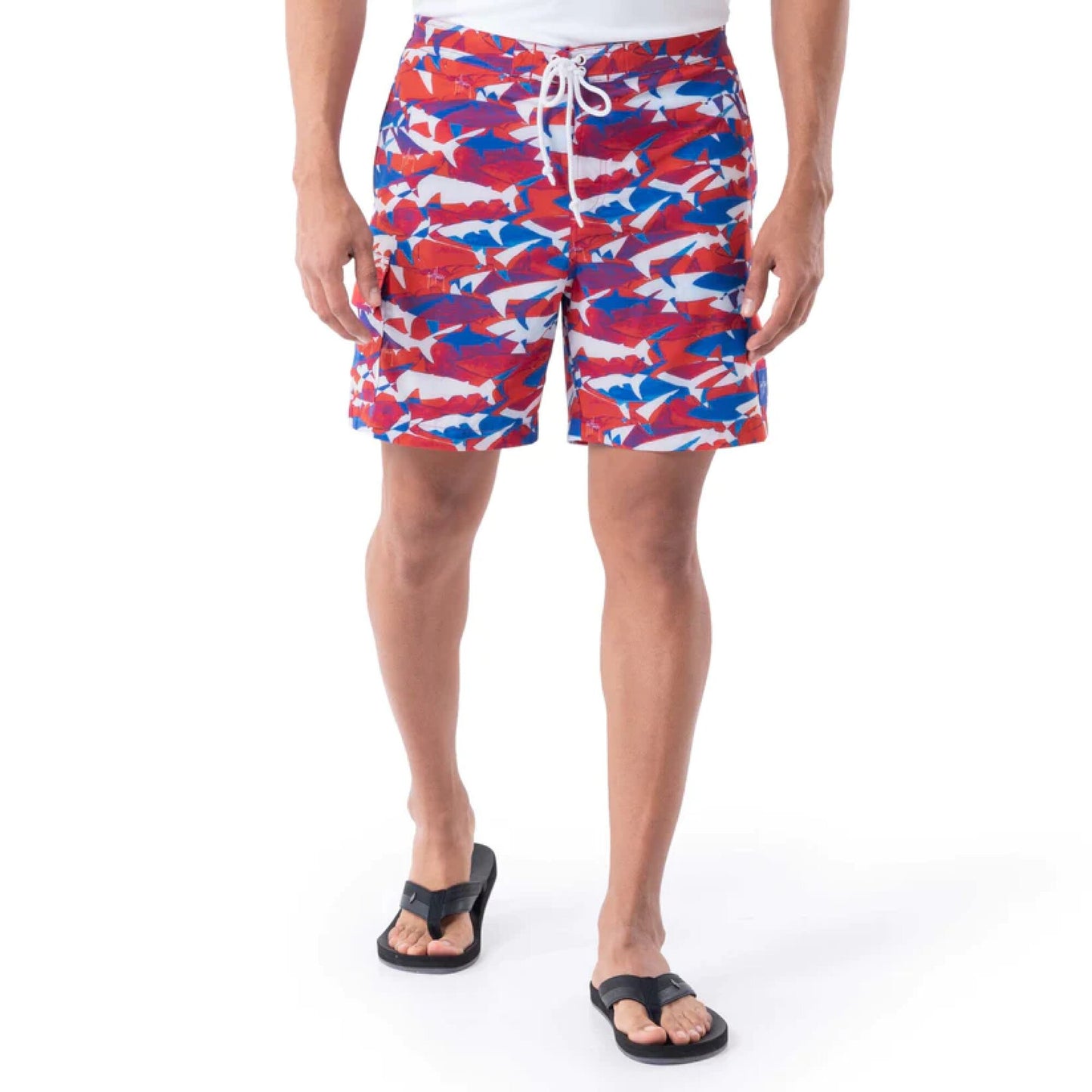 SHORT PARA HOMBRE USA SHARK - RIBBON RED#RIBBON RED