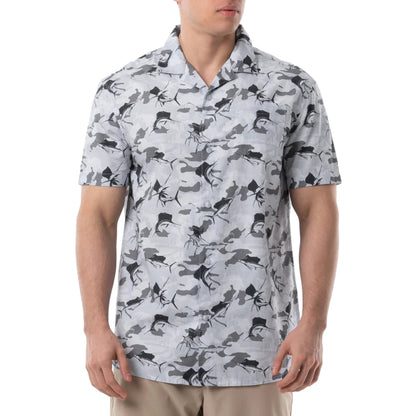CAMISA MANGA CORTA PARA PESCA CAMO SAIL - MICROCHIP
