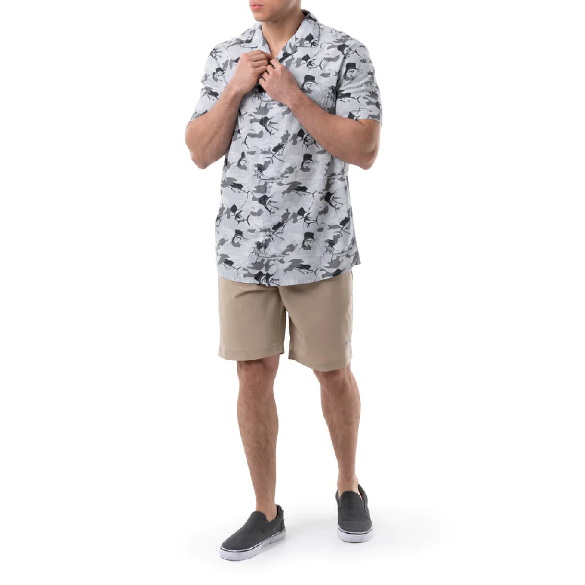 CAMISA MANGA CORTA PARA PESCA CAMO SAIL - MICROCHIP#MICROCHIP