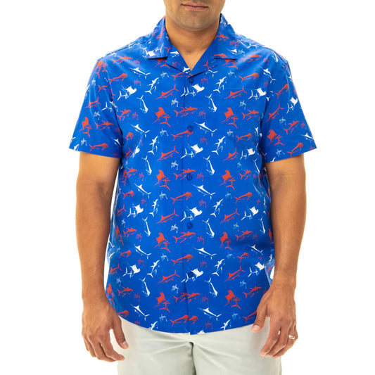 CAMISA MANGA CORTA PARA PESCA GAMEFISH - SURF THE WEB