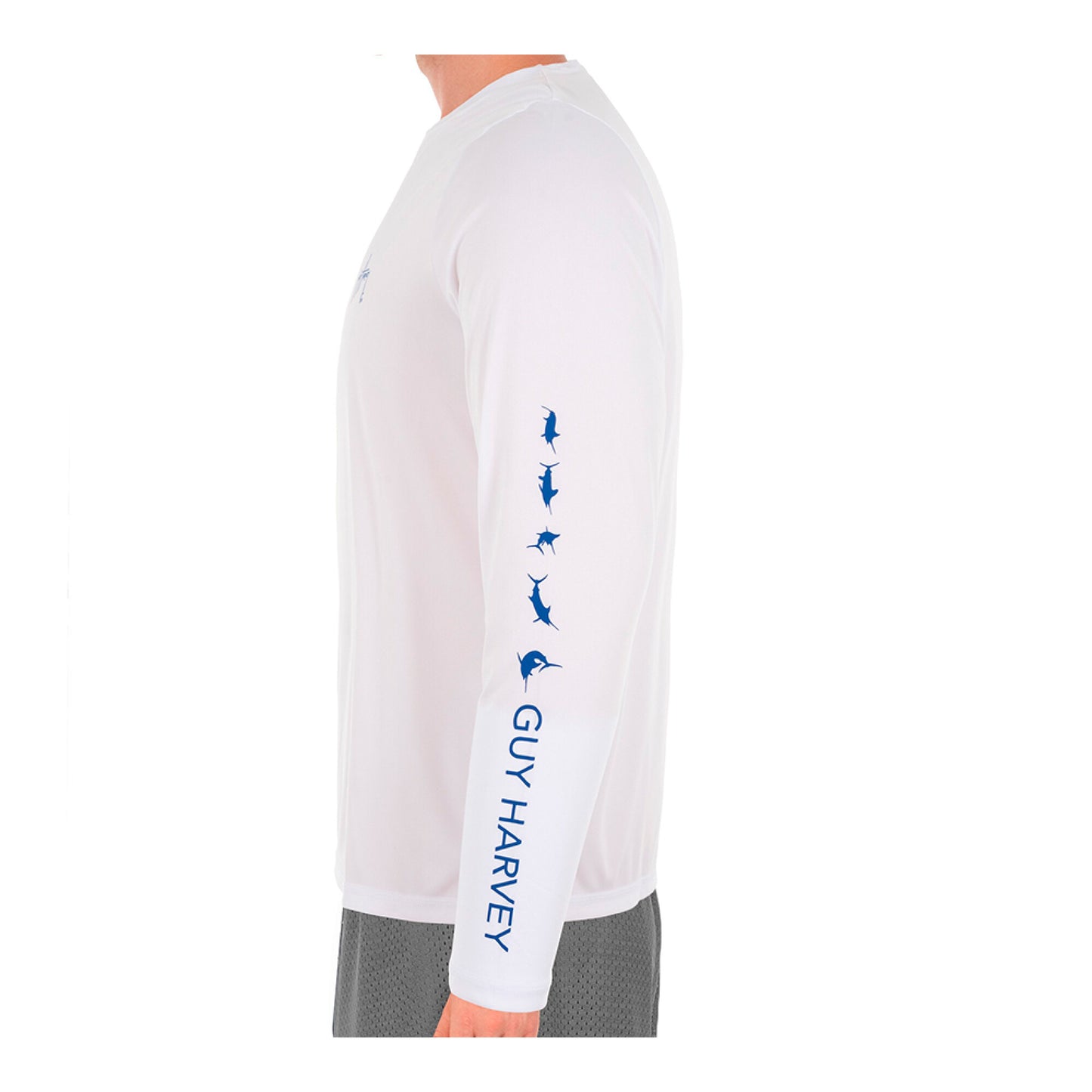 CAMISETA MANGA LARGA DE PROTECCIÓN SOLAR CORE SOLID - BLANCO