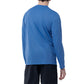 CAMISETA MANGA LARGA DE PROTECCIÓN SOLAR CORE SOLID - AZURE BLUE