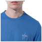 CAMISETA MANGA LARGA DE PROTECCIÓN SOLAR CORE SOLID - AZURE BLUE
