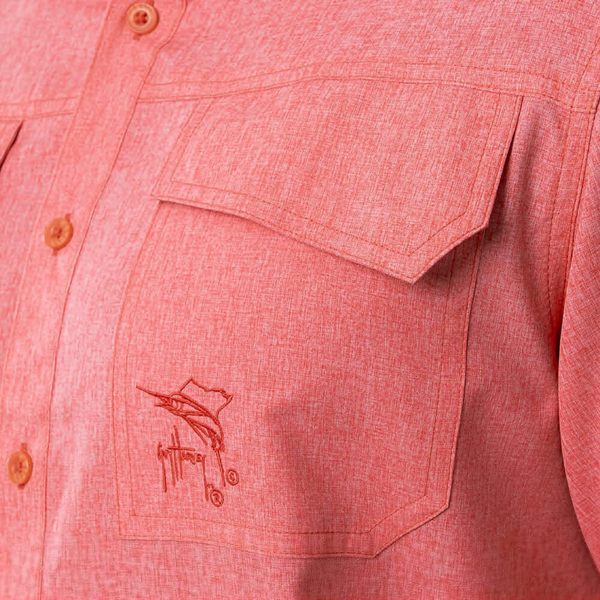 CAMISA MANGA LARGA PARA PESCA CATIONIC FISHING - TOMATO#TOMATO