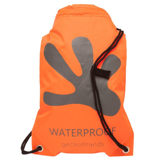 BOLSO IMPERMEABLE 10L - NARANJA/GRIS