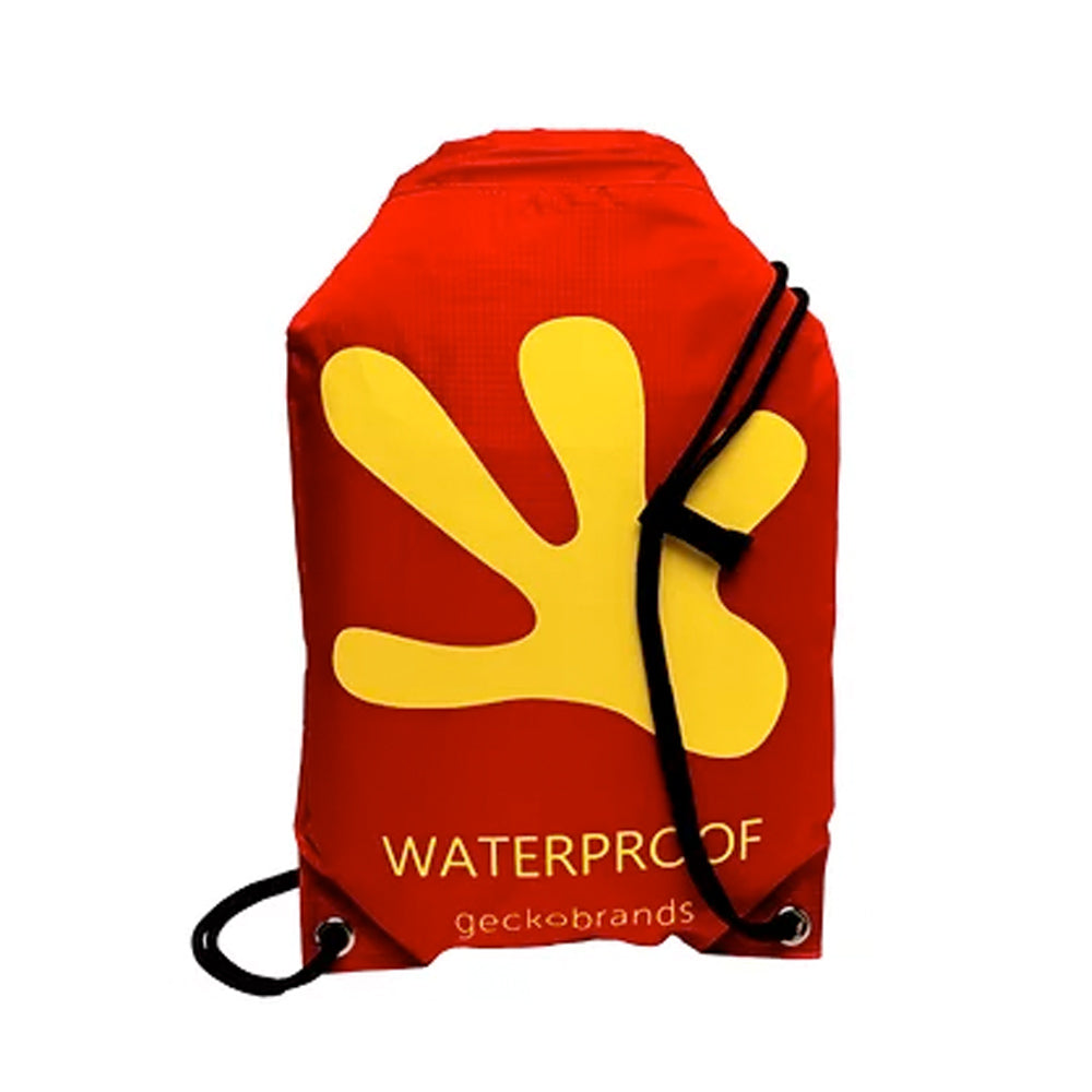 BOLSO IMPERMEABLE 10L - ROJO/AMARILLO#1