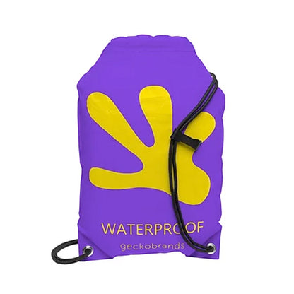 BOLSO IMPERMEABLE 10L - MORADO/AMARILLO#1