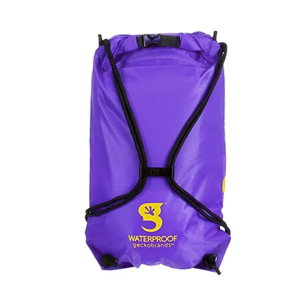 BOLSO IMPERMEABLE 10L - MORADO/AMARILLO#MORADO/AMARILLO