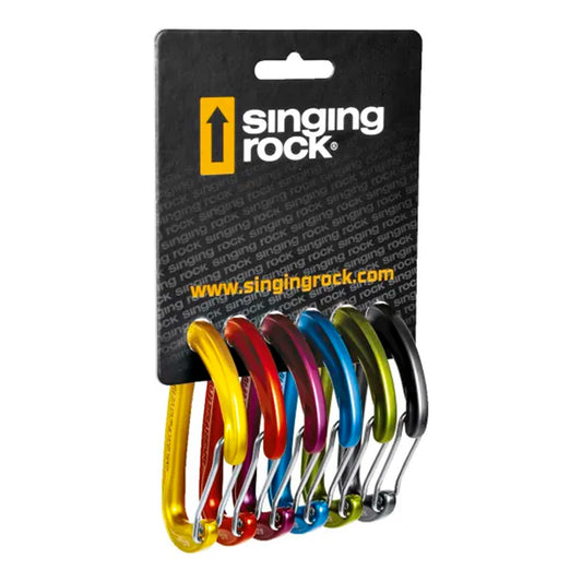 SET DE MOSQUETONES VISION STRAIGHT 6 PACK 25KN