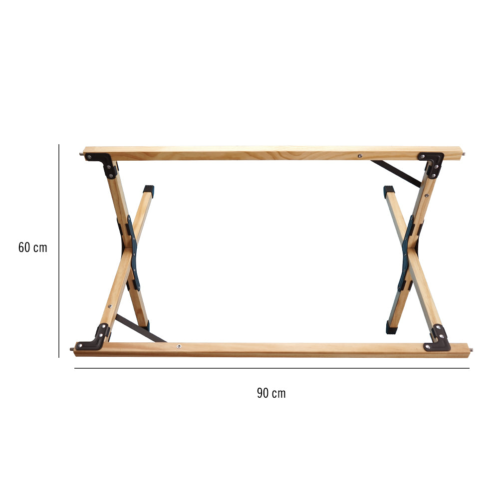 MESA PLEGABLE PARA CAMPING DE MADERA DE PINO#4