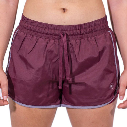 SHORT PARA MUJER PANAMERICANA RUNNING - MORADO
