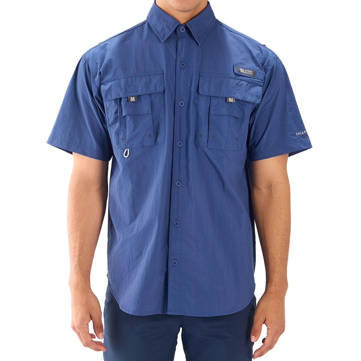 Camisa manga Corta Outdoor Adventure Coiba - Azul