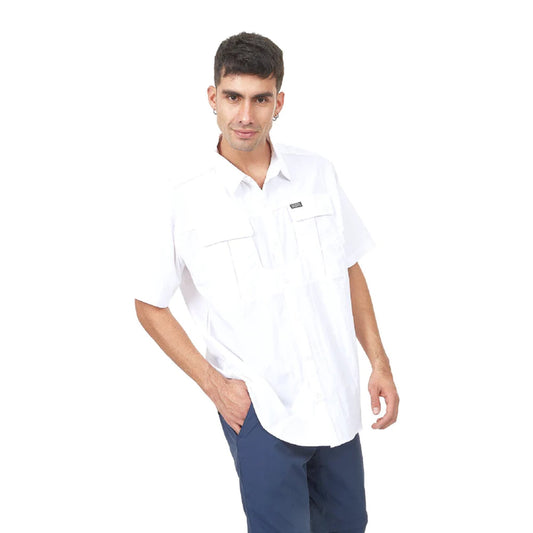 CAMISA HOMBRE GAMBOA SS / OUTDOOR ADVENTURE#BLANCO