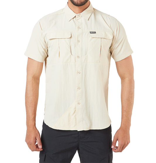 Camisa OA Gamboa Manga Corta Hombre Khaki  |Outdoor Adventure Colombia