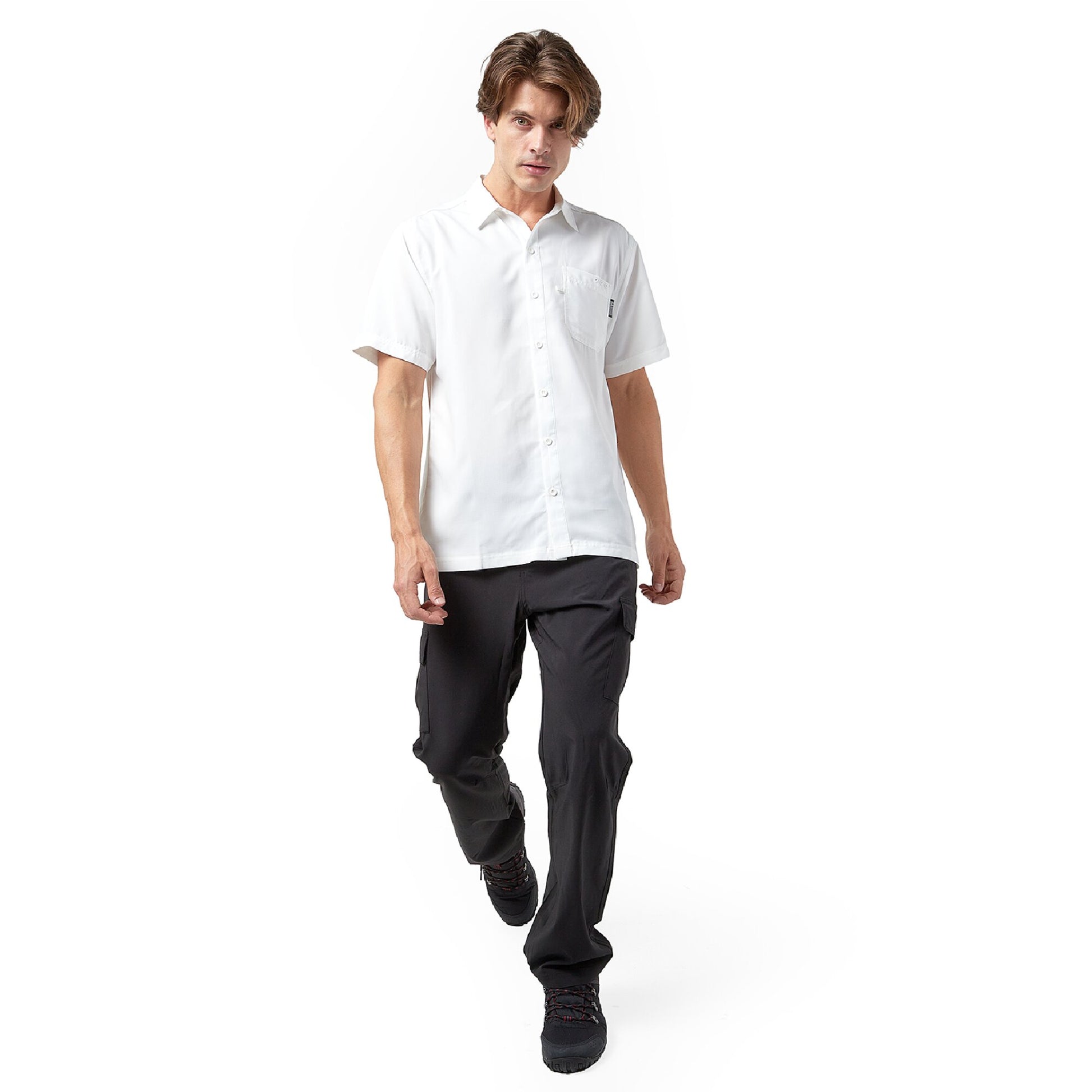 CAMISA HOMBRE QUEPOS / OUTDOOR ADVENTURE#Blanco