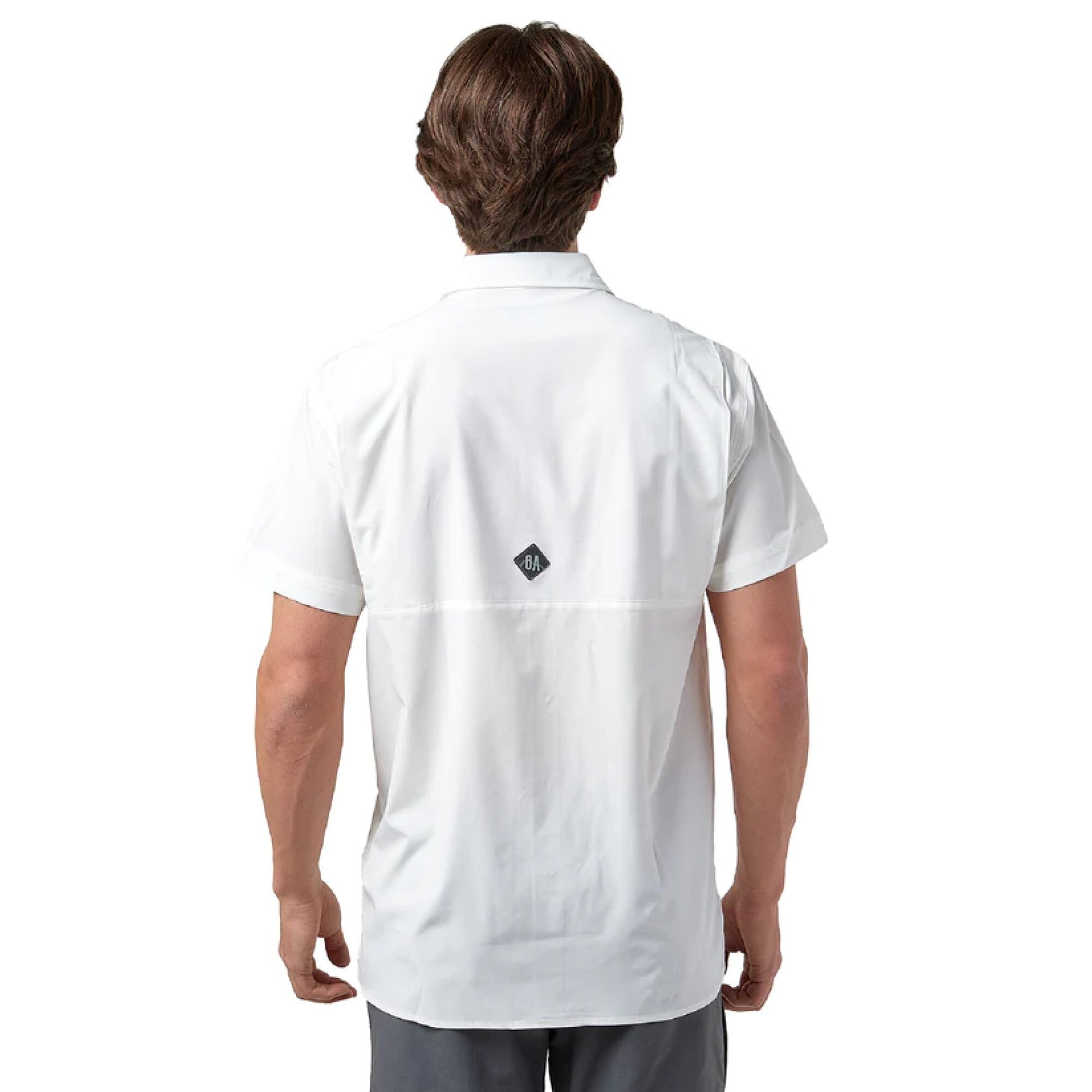 CAMISA DE HOMBRE LAS PERLAS SS / OUTDOOR ADVENTURE#Blanco