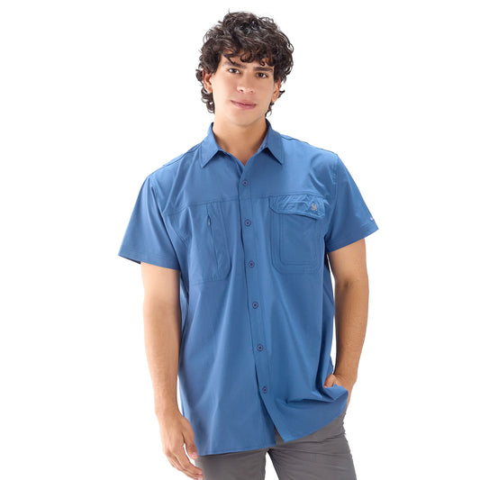 Camisa Manga Corta Hombre Las Perlas Outdoor Adventure