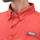 Camisa hombre Manga Larga Roatan Outdoor Adventure Roja
