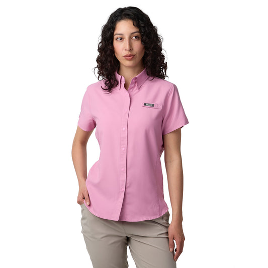 Camisa Manga Corta Mujer Samara Outdoor Adventure - Rosa