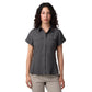 CAMISA MUJER OROSI MANGA CORTA OUTDOOR ADVENTURE - GRIS