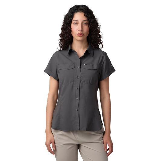 CAMISA MUJER OROSI MANGA CORTA OUTDOOR ADVENTURE - GRIS
