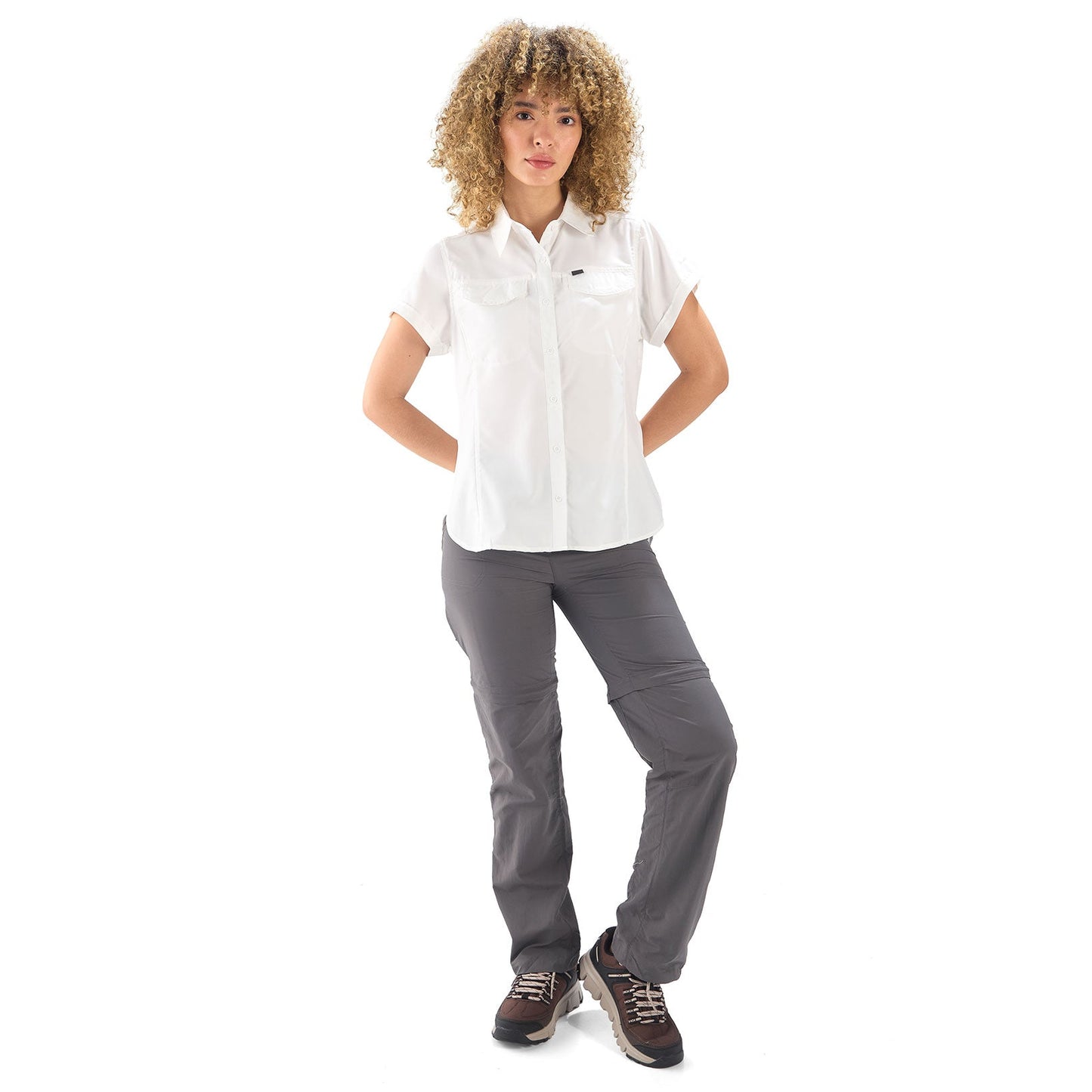 CAMISA MUJER OROSI MANGA CORTA / OUTDOOR ADVENTURE