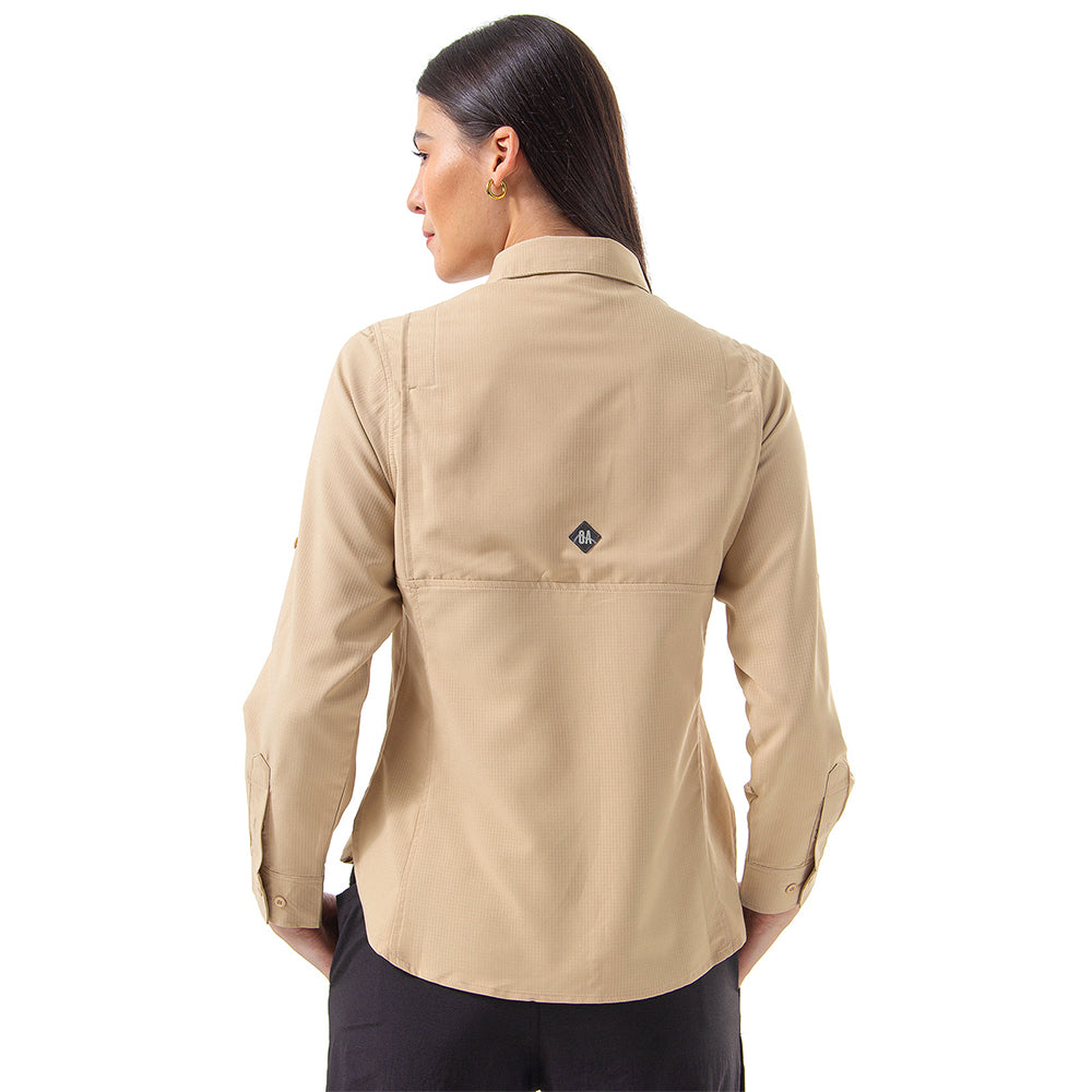 CAMISA MUJER OROSI MANGA LARGA OUTDOOR ADVENTURE