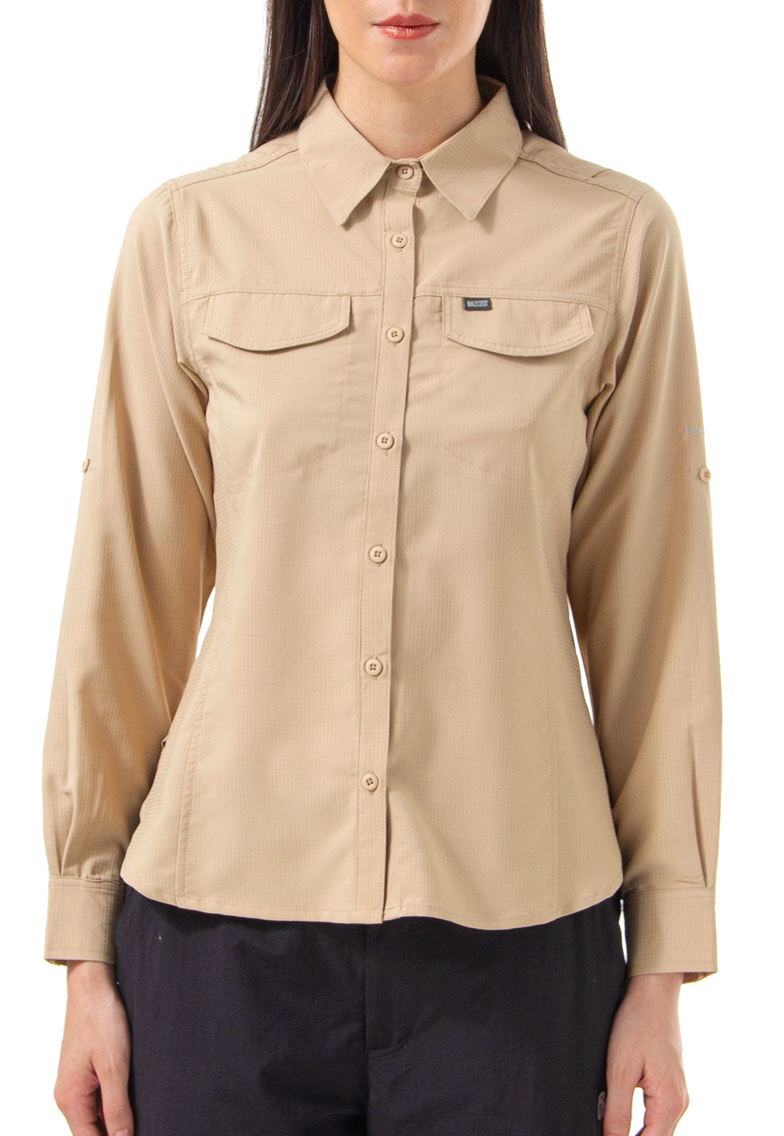 CAMISA MUJER OROSI MANGA LARGA OUTDOOR ADVENTURE