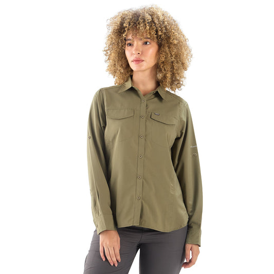 CAMISA MUJER OROSI MANGA LARGA / OUTDOOR ADVENTURE