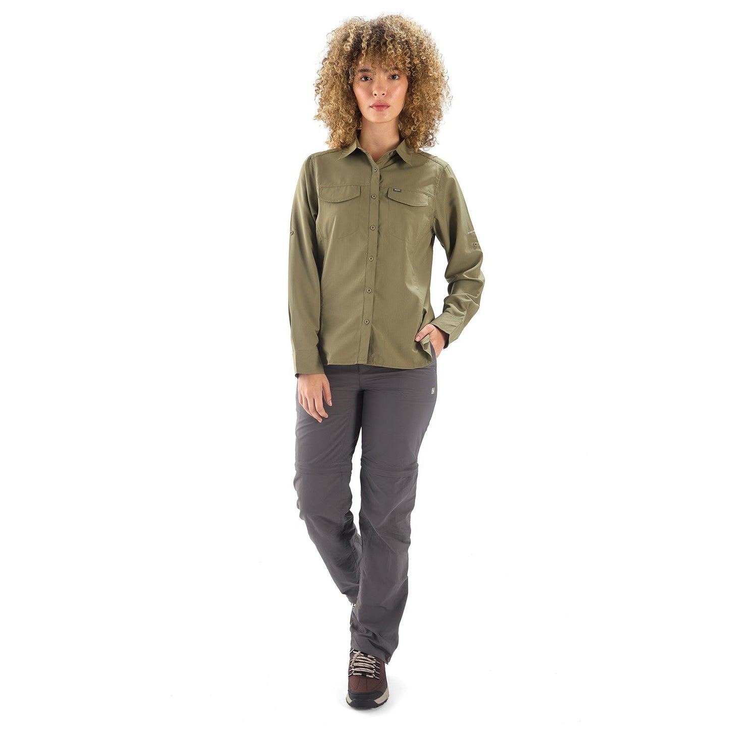 CAMISA MUJER OROSI MANGA LARGA / OUTDOOR ADVENTURE