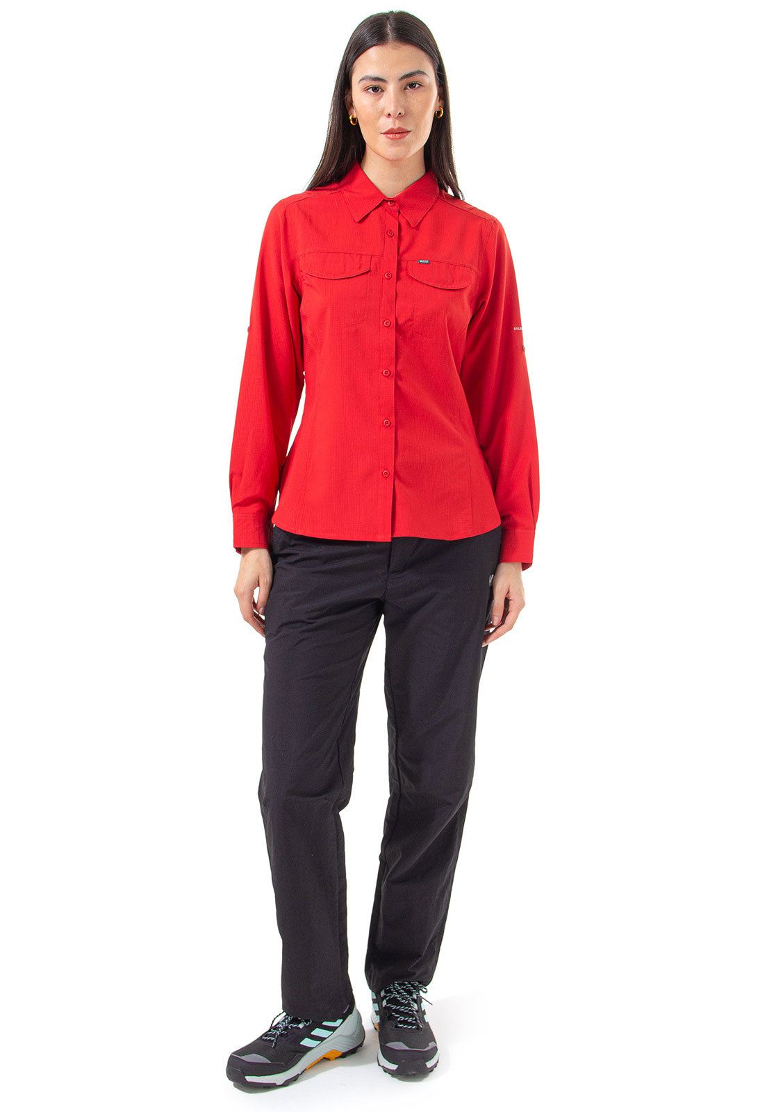 CAMISA MUJER OROSI MANGA LARGA OUTDOOR ADVENTURE