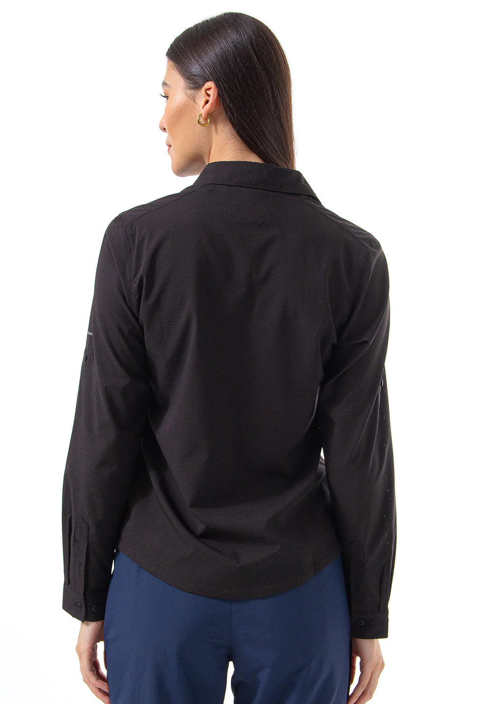 Camisa Manga Larga Mujer Canaima Outdoor Adventure - Negro