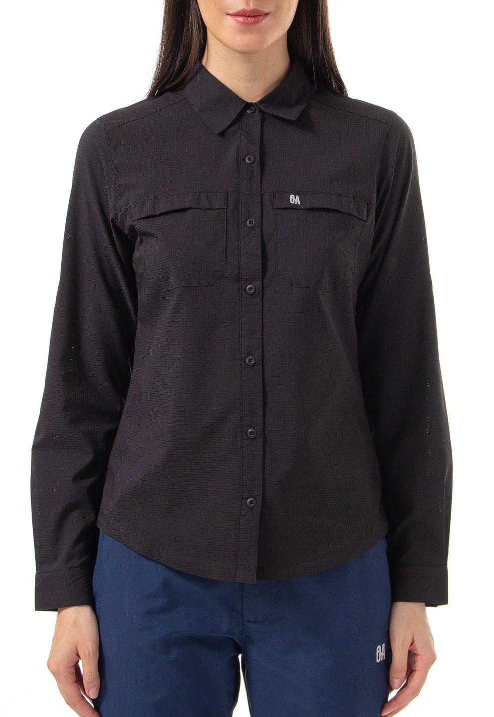 Camisa Manga Larga Mujer Canaima Outdoor Adventure - Negro