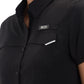 Camisa Manga Corta Mujer Roatan Outdoor Adventure - Negro