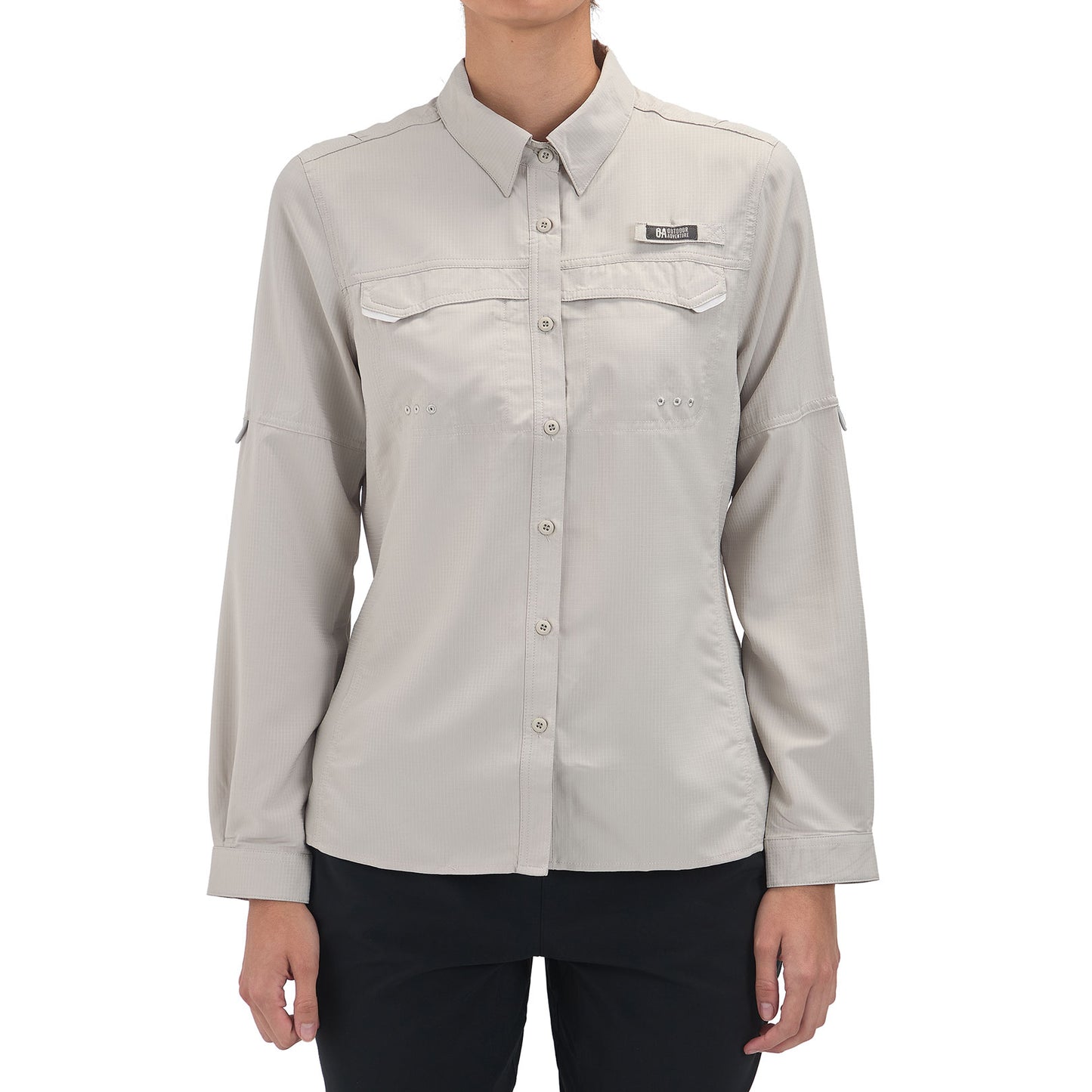 Camisa Manga Larga Mujer Roatan Outdoor Adventure - Beige