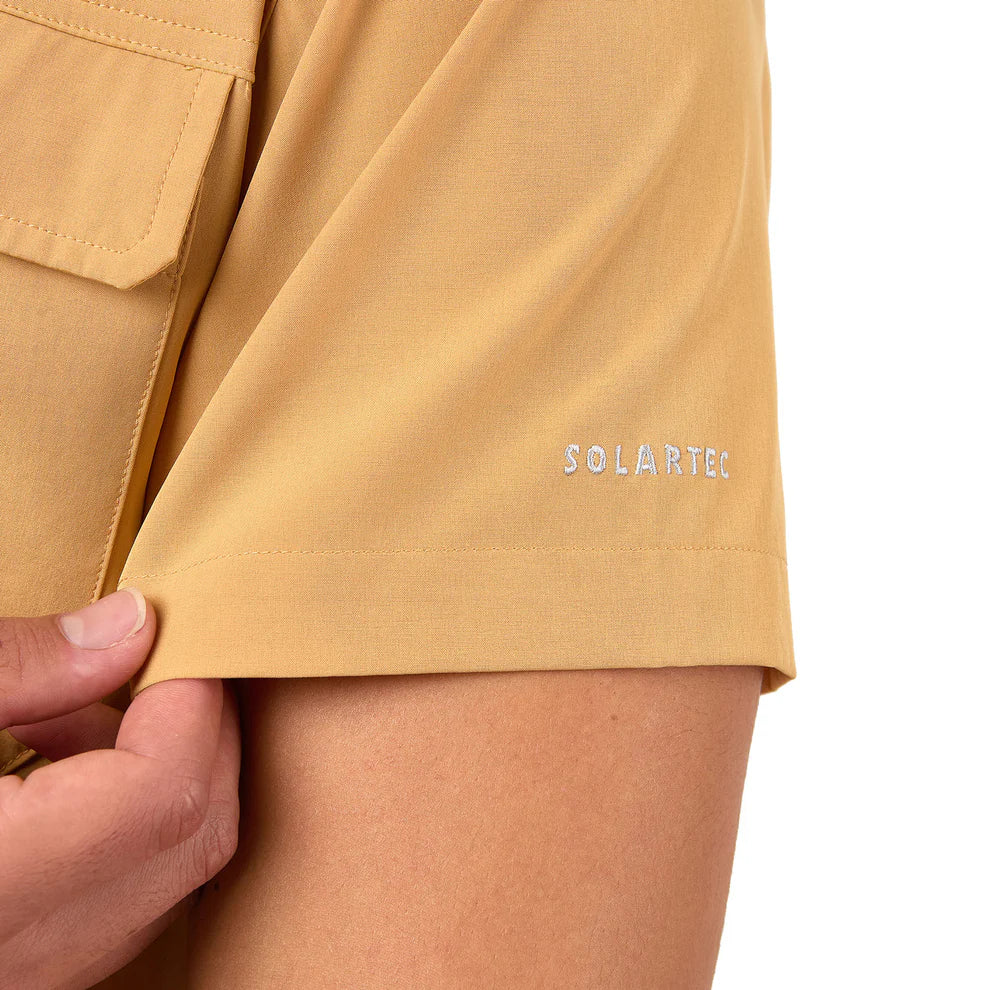 Camisa Hombre Manga Corta Cocora Outdoor Adventure - Amarillo