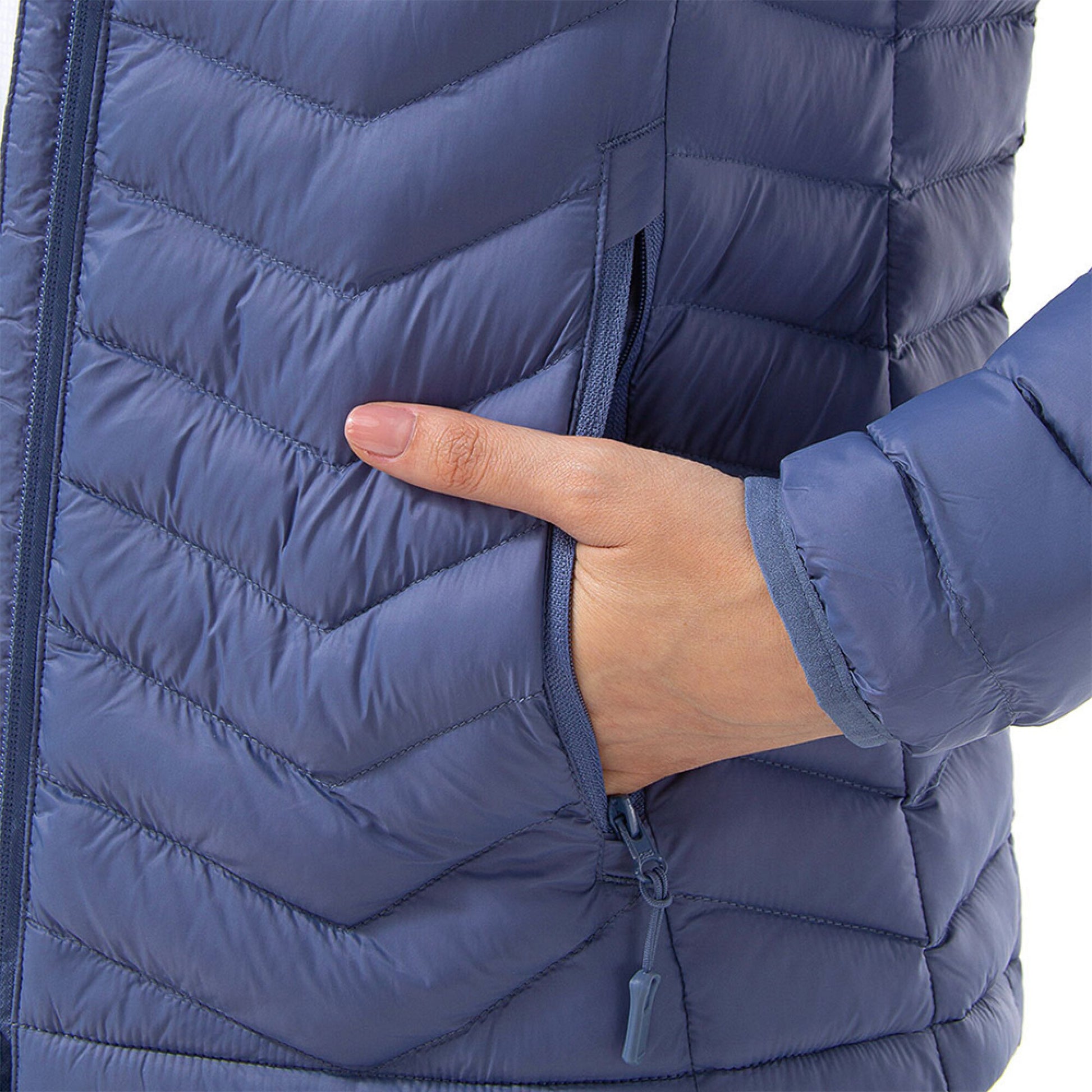 JACKET NEVADO TERMITEC DE MUJER OUTDOOR ADVENTURE - AZUL#AZUL
