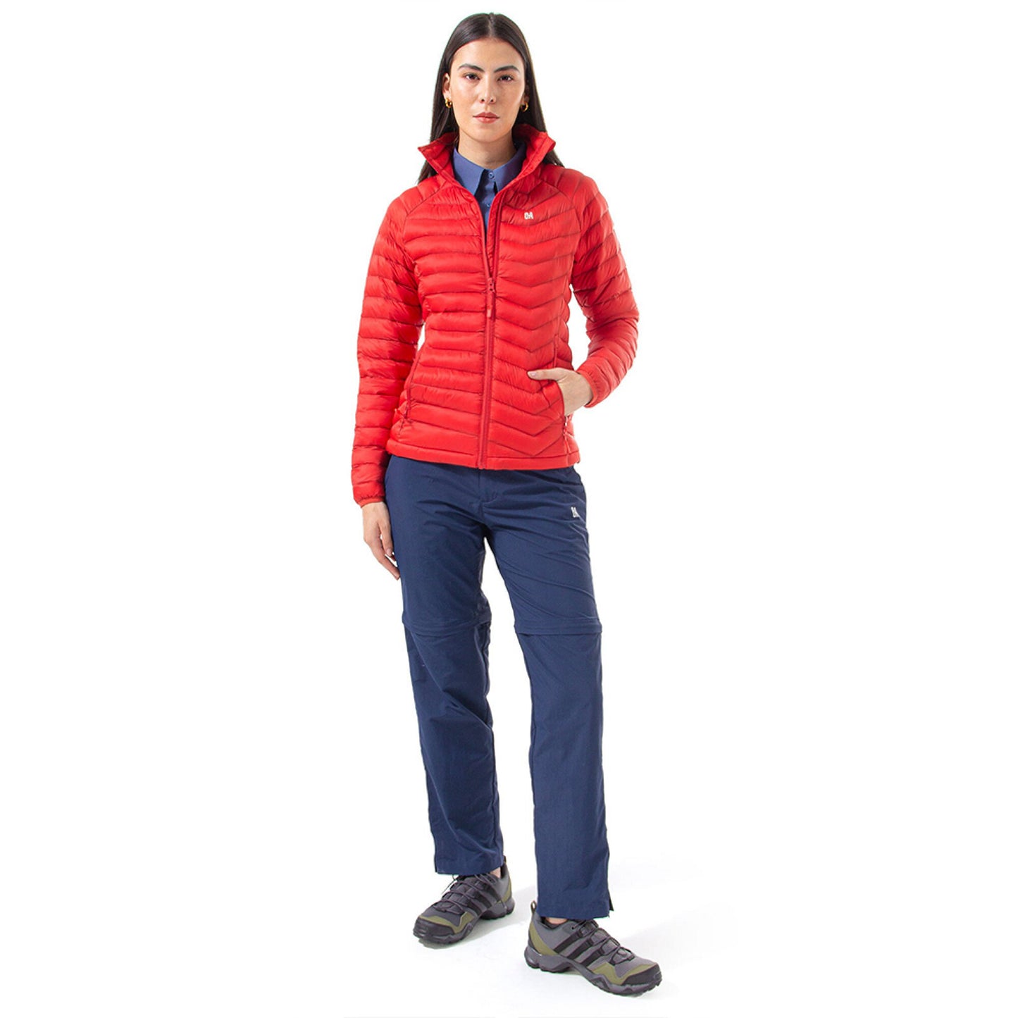 JACKET NEVADO TERMITEC DE MUJER OUTDOOR ADVENTURE - ROJO#ROJO